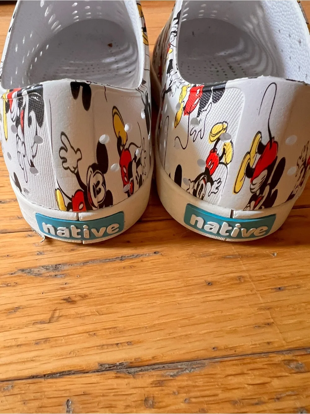 Kids Mickey Mouse Native Slip-Ons